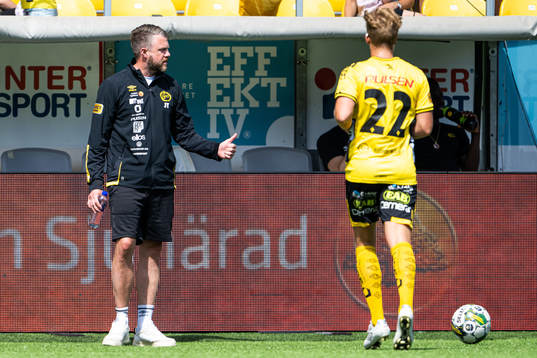 Elfsborgs manager Jimmy Thelin