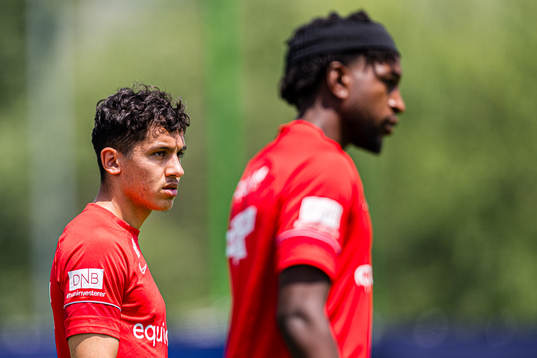 Osame Sahraoui of the Norwegian under-21 national football