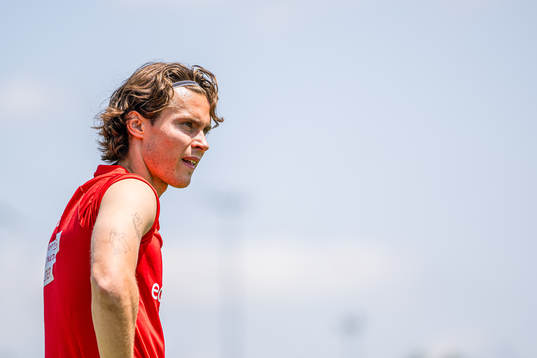 Markus Solbakken of the Norwegian under-21 national