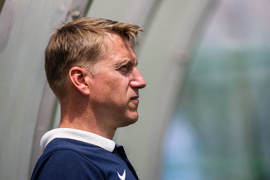 Leif Gunnar Smerud, head coach of the Norwegian under-21