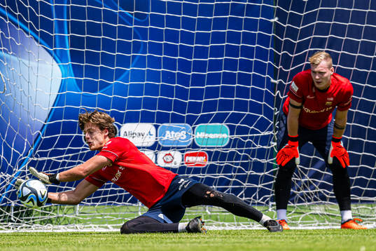 Rasmus Sandberg of the Norwegian under-21 national football