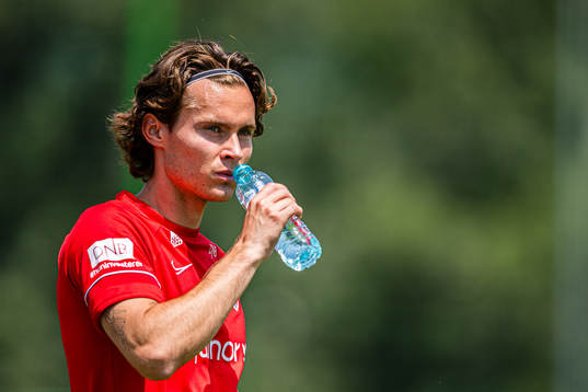 Markus Solbakken of the Norwegian under-21 national