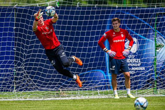 Kristoffer Klaesson and Mads Hedenstad Christiansen of the