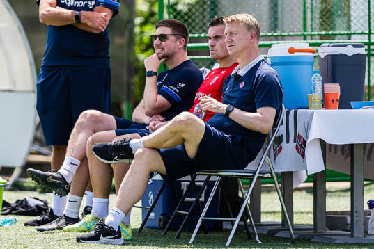 Mads Hedenstad Christiansen and Leif Gunnar Smerud, head