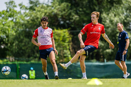 Tobias Christensen of the Norwegian under-21 national