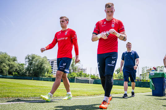 Mads Hedenstad Christiansen, Kristoffer Klaesson and Leif