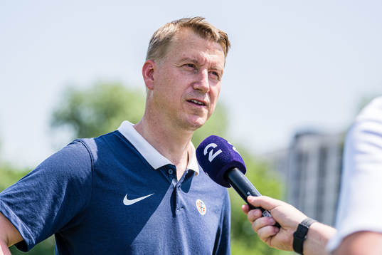 Leif Gunnar Smerud, head coach of the Norwegian under-21