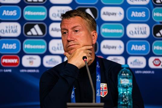 Leif Gunnar Smerud, head coach of the Norwegian under-21