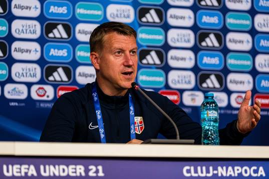 Leif Gunnar Smerud, head coach of the Norwegian under-21