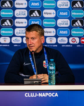Leif Gunnar Smerud, head coach of the Norwegian under-21