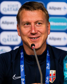 Leif Gunnar Smerud, head coach of the Norwegian under-21