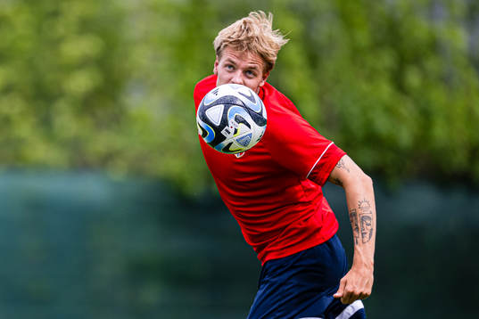 Jesper Norman Daland of the Norwegian under-21 national