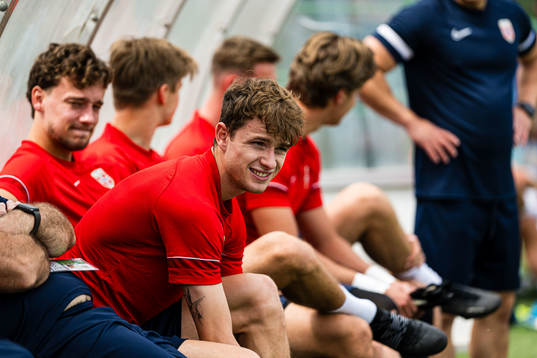 Håkon Evjen of the Norwegian under-21 national football