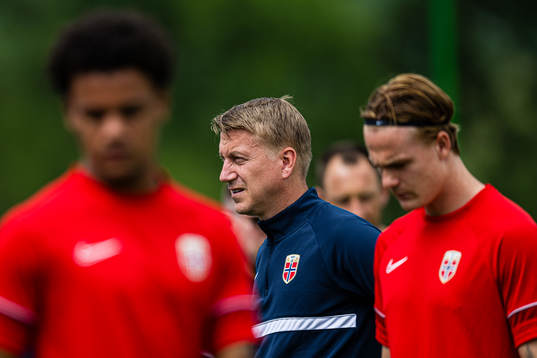 Leif Gunnar Smerud, head coach of the Norwegian under-21