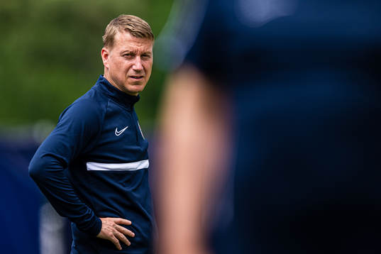 Leif Gunnar Smerud, head coach of the Norwegian under-21