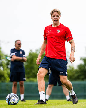 Jesper Norman Daland of the Norwegian under-21 national