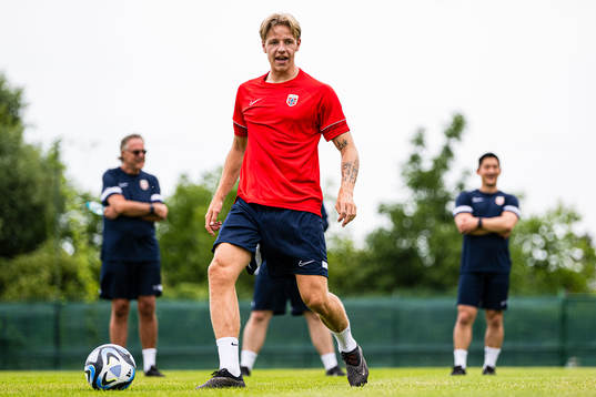 Jesper Norman Daland of the Norwegian under-21 national