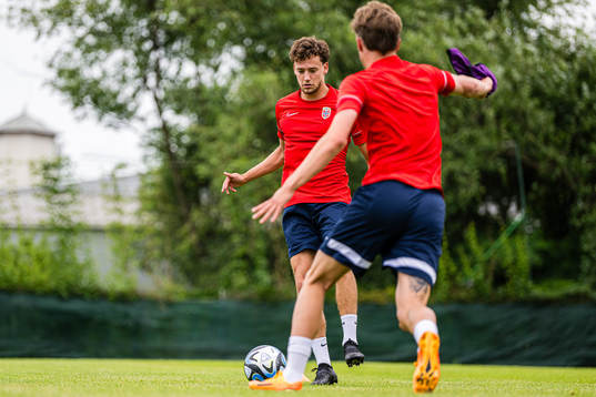 Colin Rösler of the Norwegian under-21 national football