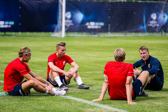 Erik Botheim, Johan Hove, Jesper Norman Daland and Leif