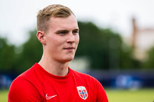 Kristoffer Klaesson of the Norwegian under-21 national