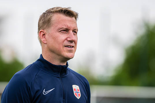Leif Gunnar Smerud, head coach of the Norwegian under-21