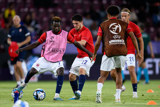 Joshua Kitolano and Christos Zafeiris of Norway
