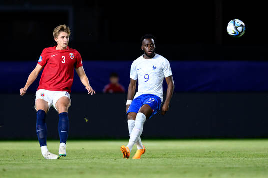 Henrik Heggheim of Norway and Arnaud Kalimuendo Muinga of