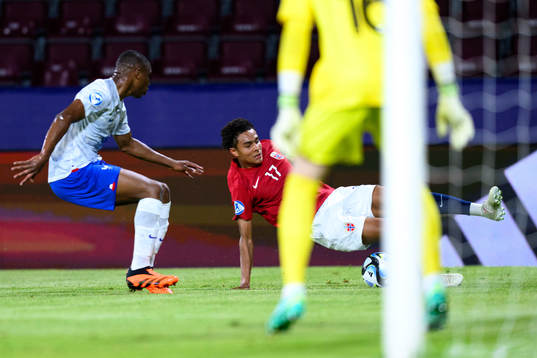 Antonio Nusa of Norway