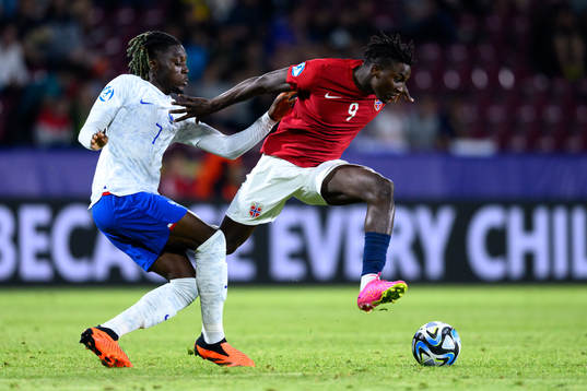 Kouadio Kone of France and Seedy Ahmed Tijan Jatta of Norway