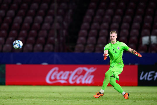 Goalkeeper Kristoffer Klaesson of Norway