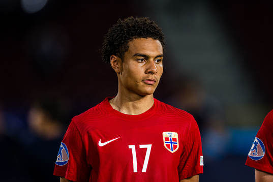Antonio Nusa of Norway
