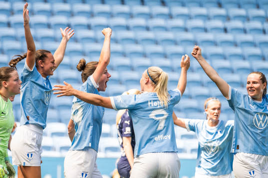 Malmö FFs Anna Plantin jublar