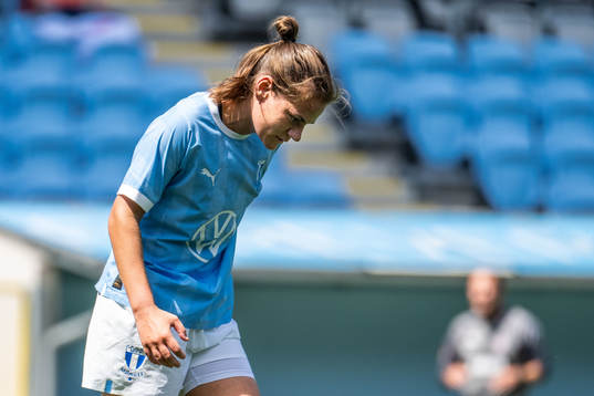 Malmö FFs Sarah Mellouk deppar