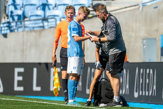 Malmö FFs Hugo Bolin får vård