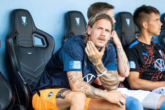 Malmö FFs målvakt Johan Dahlin
