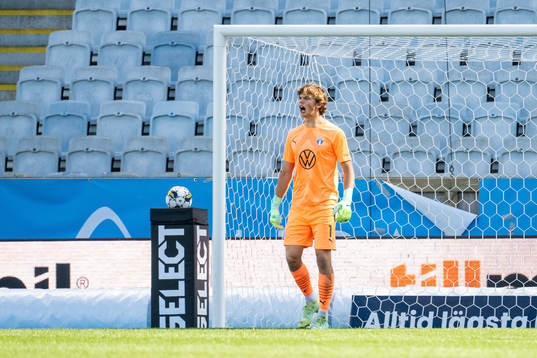 Malmö FFs målvakt Melker Ellborg