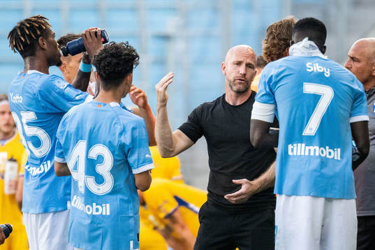 Malmö FFs tränare Henrik Rydström