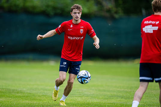 Håkon Evjen of the Norwegian under-21 national football