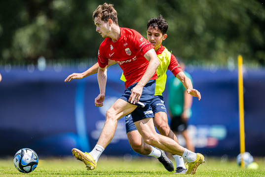 Håkon Evjen of the Norwegian under-21 national football