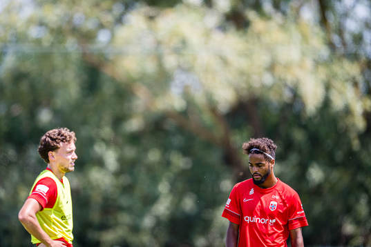 Emil Konradsen Ceide of the Norwegian under-21 national