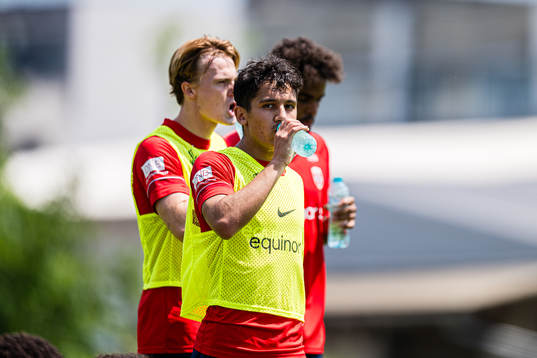Osame Sahraoui of the Norwegian under-21 national football