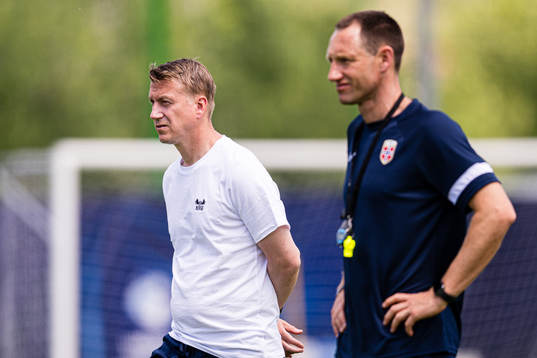 Leif Gunnar Smerud, head coach of the Norwegian under-21