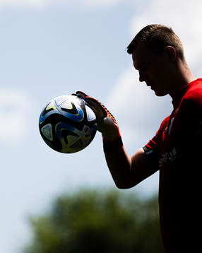 Kristoffer Klaesson of the Norwegian under-21 national