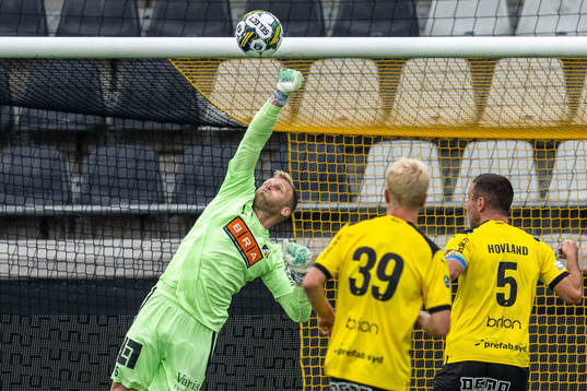 Häckens målvakt Peter Abrahamsson