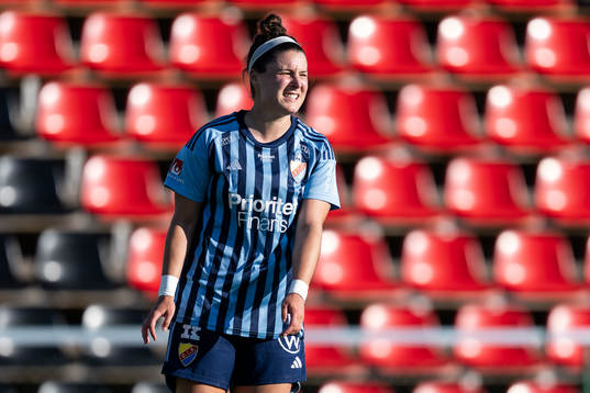 Djurgårdens Hayley Dowd deppar