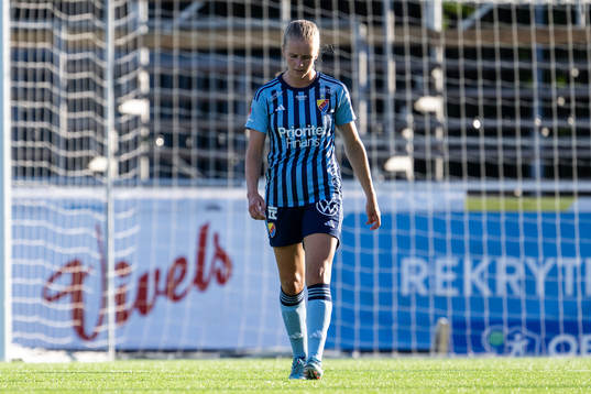 Djurgårdens Nellie Lilja deppar