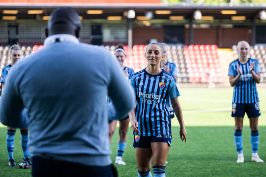 Djurgårdens Tilde Lindwall uppmärksammas för sina 100