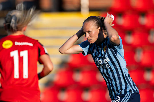 Djurgårdens Matilda Plan deppar