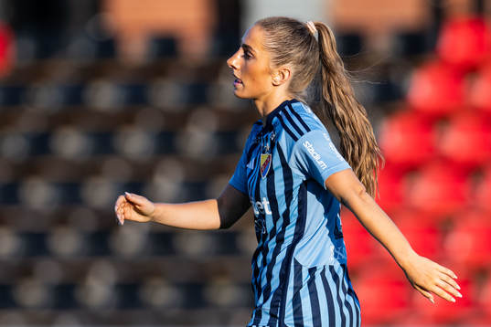 Djurgårdens Tilde Lindwall deppar