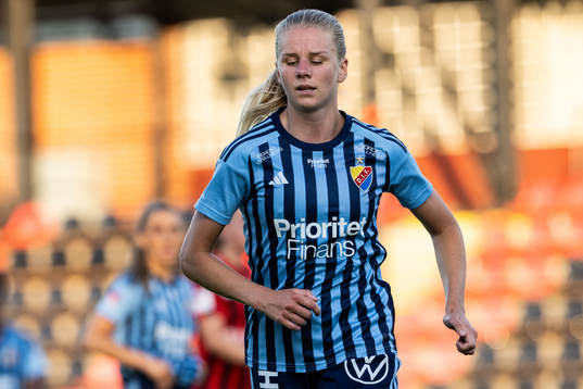 Djurgårdens Nellie Lilja deppar